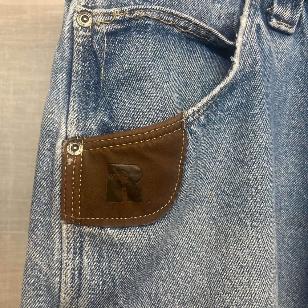 Wrangler Riggs workwear denim jeans 40x30 Wideleg